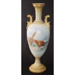 Vintage Royal Vienna ornamental mantle vase