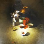 Le Tuong (Vietnam) - Still Life with Pots
