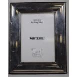 Whitehill sterling silver photo frame