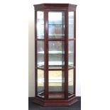 Chinese mirror back display cabinet