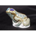 Royal Crown Derby 'Mountain Frog' paperweight