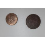 Two Hong Kong cents