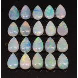 A collection of twenty Australian opals