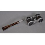 Pair of tortoiseshell opera glasses