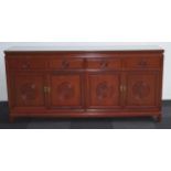 Chinese hardwood sideboard