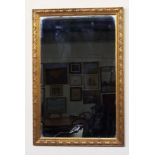 Gilt framed carved mirror