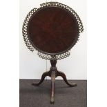 Victorian mahogany occasional table