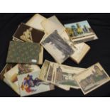 Quantity of vintage continental postcards
