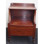 19th century mahogany commode