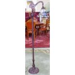 Chippendale style floor lamp