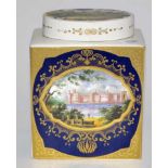 Royal Cauldron Bristol commemorative tea caddy