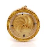 Elizabeth II 18ct gold pocket watch