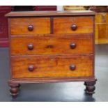 Victorian cedar chest of drawers