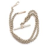 Sterling silver fob chain