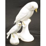 Large German porcelain bird figure