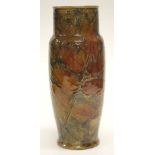 Royal Doulton Autumn Leaves stoneware vase