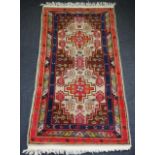 Wool blend rug