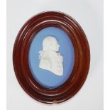 Wedgwood blue jasper Lord Howe medallion