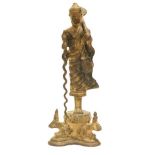 Oriental standing Buddha figure