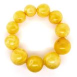 Butterscotch Baltic amber bracelet