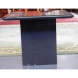 Square granite coffee table
