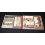 Vintage album 1930s postcards & photographs