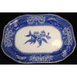 Copeland Spode blue Camilla platter