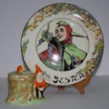 Royal Doulton ' The Jester' cabinet plate