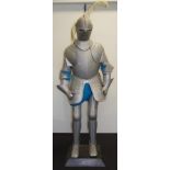 Medieval style life size suit of armour model