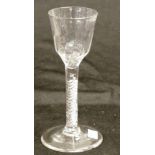 Antique cordial glass