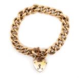 Antique 15ct rose gold bracelet