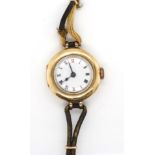 Fairfax and Roberts Sydney 9ct gold watch