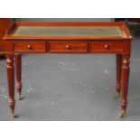 Late Regency M. Willson mahogany library table