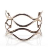 Sterling silver bangle