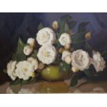 Alan Douglas Baker (1914-87) 'White Camellias'