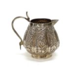 Anglo Indian Lucknow silver creamer