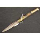 Vintage stiletto switchblade knife