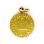 George III coin pendant