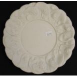 Antique Mintons Parian plate