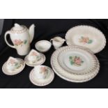 Fifteen piece Susie Cooper part coffee set & plate