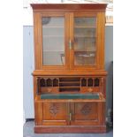 Edwardian secretaire bookcase