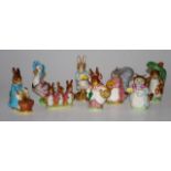 Seven various Beswick Beatrix Potter figurines