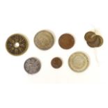 Collection replica Chinese silver & bronze coins