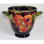 Large William Moorcroft pomegranate Pompeiian vase