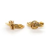 9ct yellow gold earrings