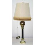 Corinthian column electric lamp