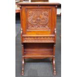 Slim early 20th century bureau