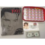 Collection of Elvis Presley memorabilia