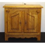 French oak storage cabinet