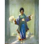 John D. Banks (1883-1945) Japanese Dancer